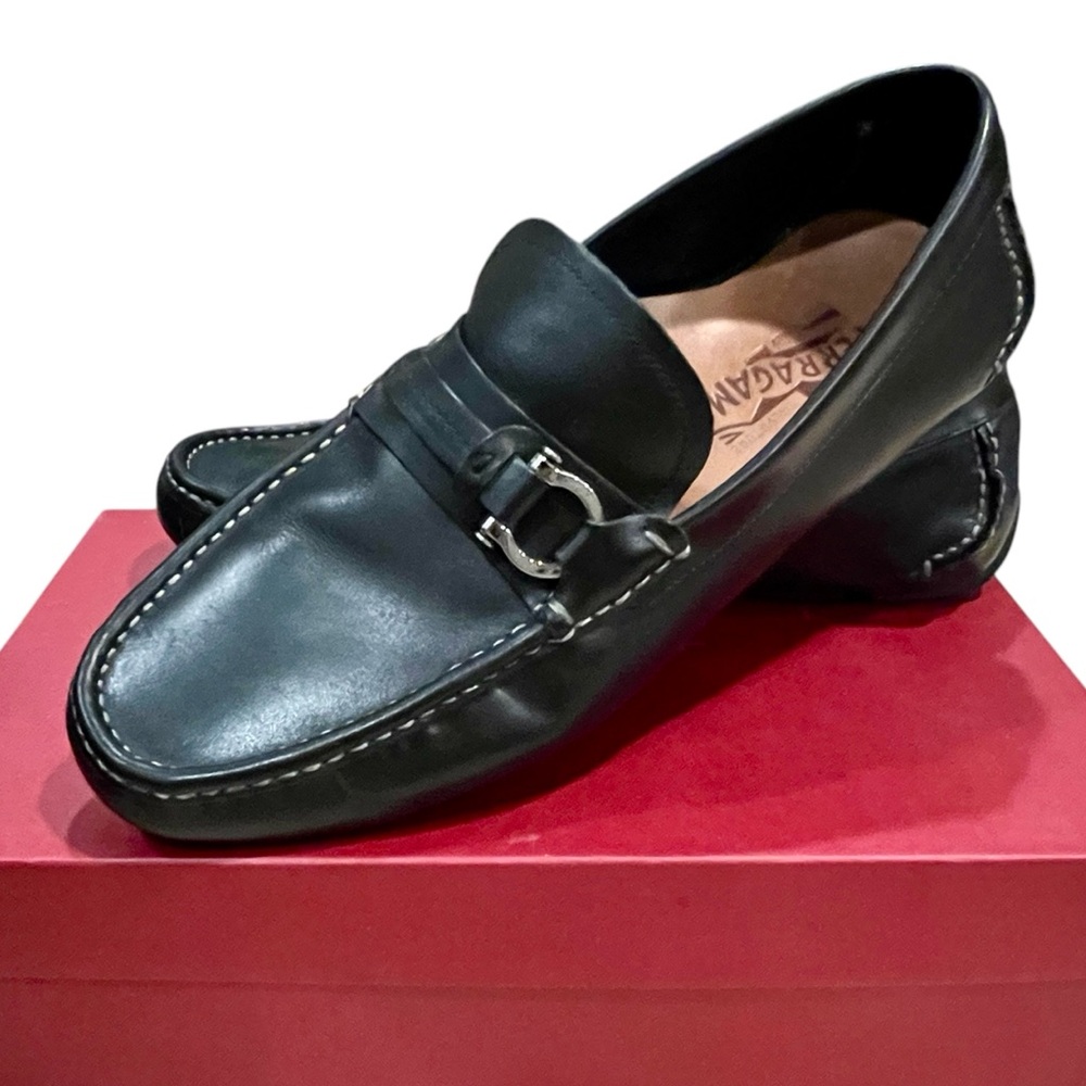 ✨SOLD✨ Salvatore Ferragamo Men’s Sabatino Driving Shoes Loafers Drivers 10.5 W